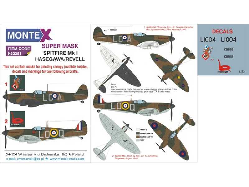 SPITFIRE Mk I REVELL - zdjęcie 1 SPITFIRE Mk I REVELL - zdjęcie 1