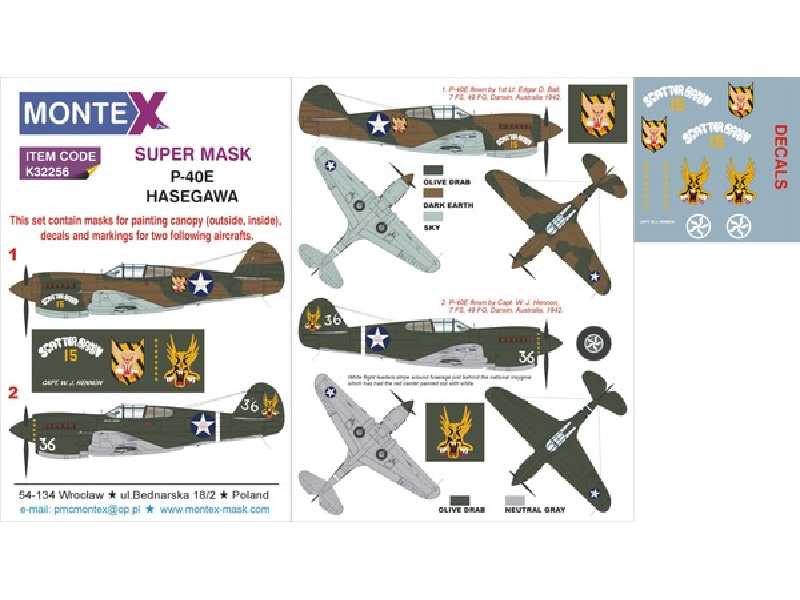 P-40E HASEGAWA - zdjęcie 1 P-40E HASEGAWA - zdjęcie 1