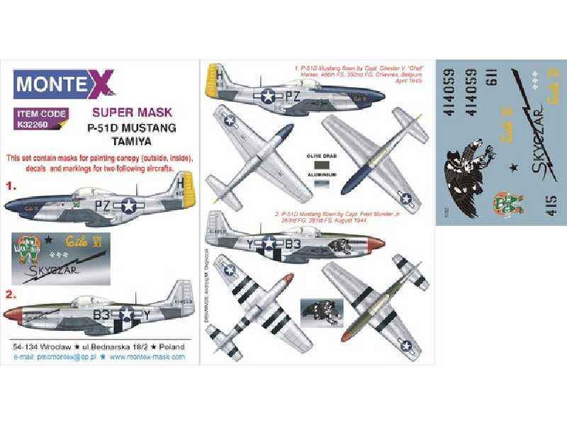 P-51D MUSTANG TAMIYA - zdjęcie 1 P-51D MUSTANG TAMIYA - zdjęcie 1