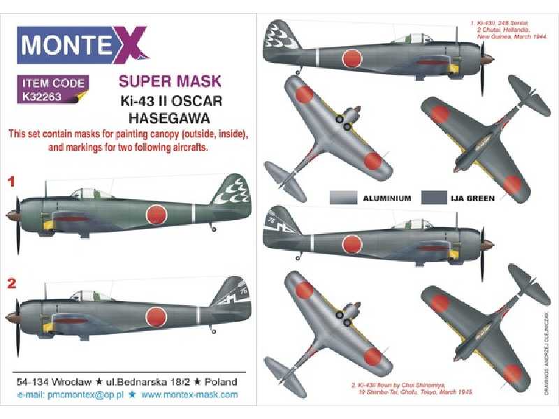 Ki-43II OSCAR HASEGAWA - zdjęcie 1