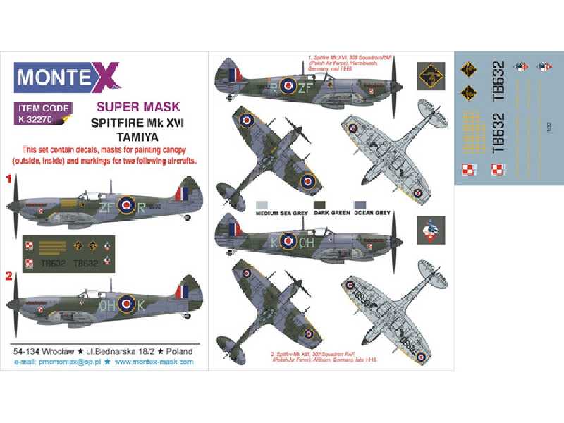 Spitfire Mk XVI (Tamiya) - zdjęcie 1 Spitfire Mk XVI (Tamiya) - zdjęcie 1