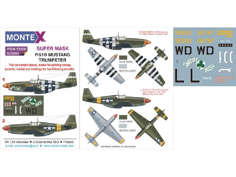 P-51B Mustang TRUMPETER - zdjęcie 1 P-51B Mustang TRUMPETER - zdjęcie 1