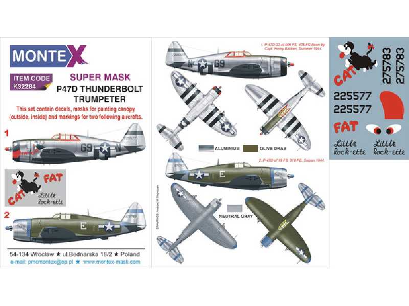 P-47D Razorback TRUMPETER - zdjęcie 1 P-47D Razorback TRUMPETER - zdjęcie 1