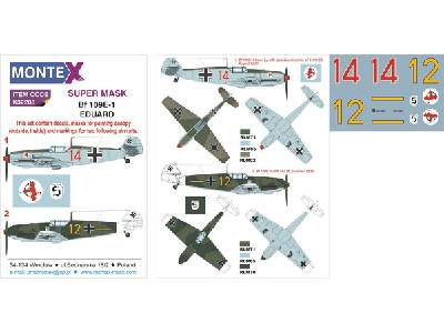 Bf 109E-1 EDUARD - zdjęcie 1