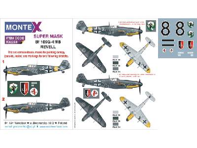 Bf 109G-4 REVELL - zdjęcie 1