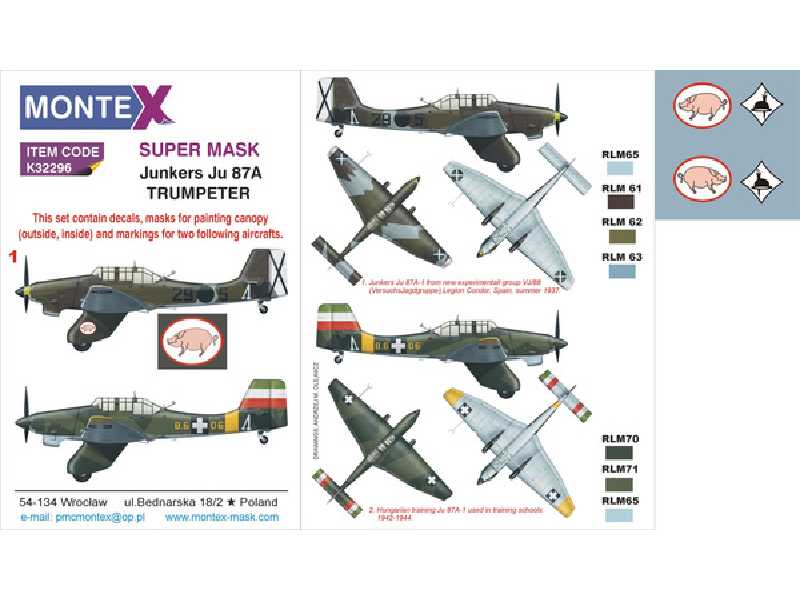 Ju 87A TRUMPETER - zdjęcie 1 Ju 87A TRUMPETER - zdjęcie 1