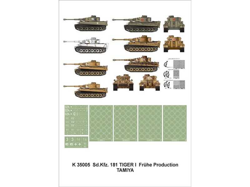 Sd.Kfz.181 Tiger I  Tamiya - zdjęcie 1