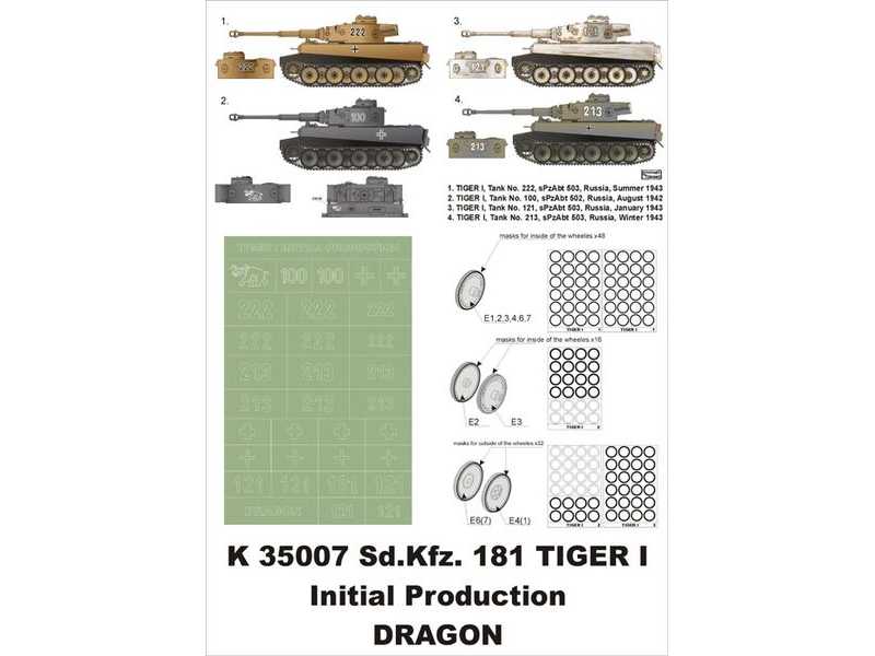 Sd.Kfz.181 TIGER I  Dragon - zdjęcie 1