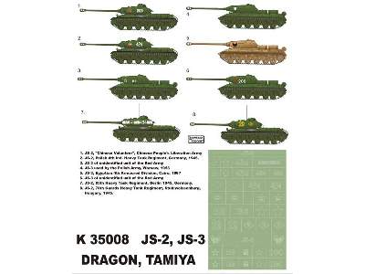 IS-2/IS-3 Tamiya,Dragon - zdjęcie 1