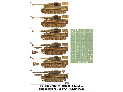 Tiger I Late Drag, AFV, Tamiya - zdjęcie 1