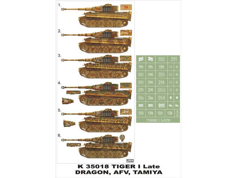 Tiger I Late Drag, AFV, Tamiya - zdjęcie 1 Tiger I Late Drag, AFV, Tamiya - zdjęcie 1