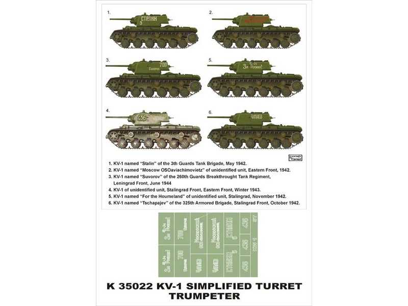 KV-1 Trumpeter - zdjęcie 1 KV-1 Trumpeter - zdjęcie 1