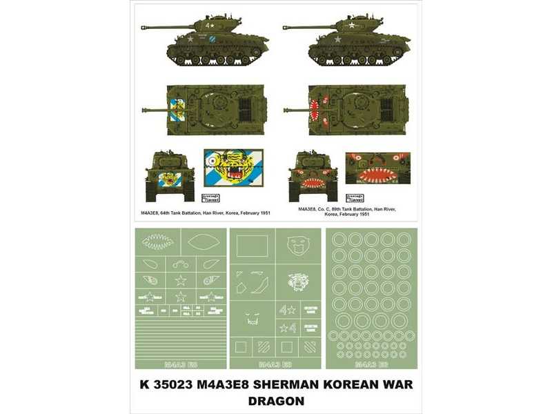 M4A3E8 Sherman Dragon - zdjęcie 1 M4A3E8 Sherman Dragon - zdjęcie 1