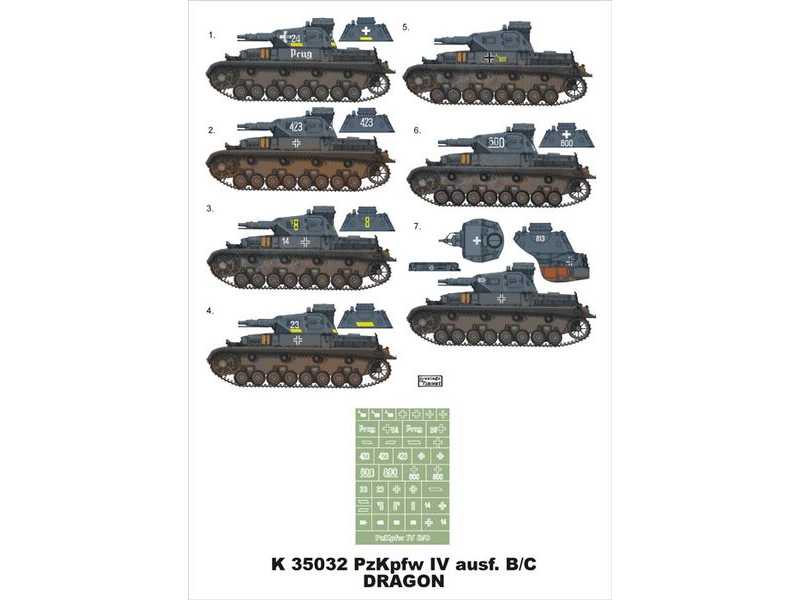 Panzer IV B/C Dragon,Tristar - zdjęcie 1 Panzer IV B/C Dragon,Tristar - zdjęcie 1