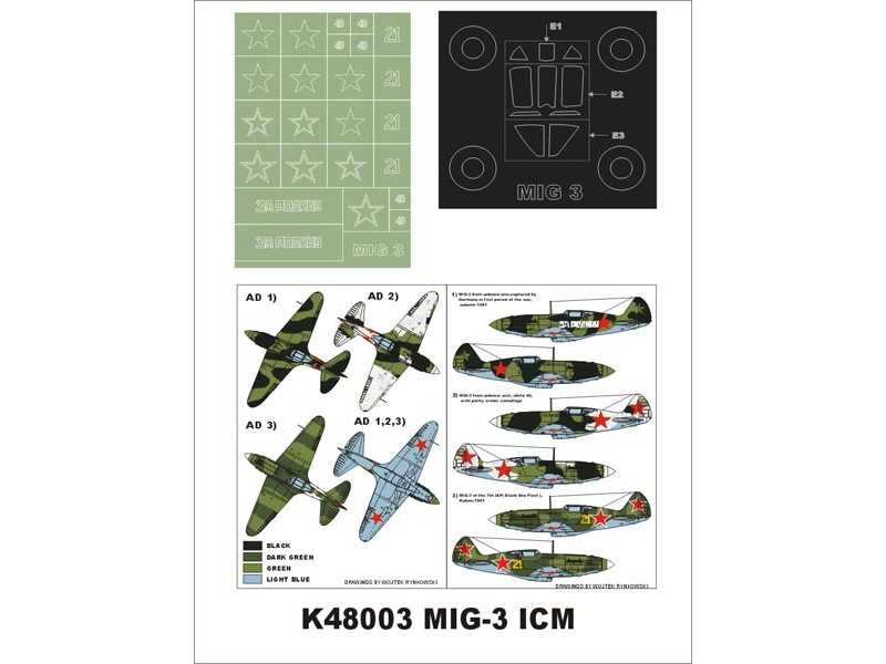 MiG-3 ICM - zdjęcie 1 MiG-3 ICM - zdjęcie 1