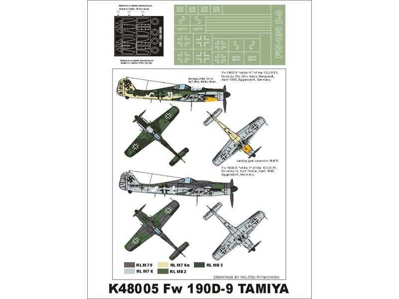 Fw 190 D9 Tamiya - zdjęcie 1 Fw 190 D9 Tamiya - zdjęcie 1