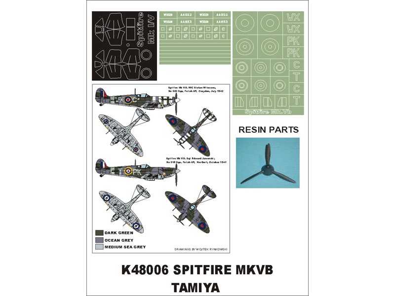Spitfire MkVB (Polish Spitfire) Tamiya - zdjęcie 1