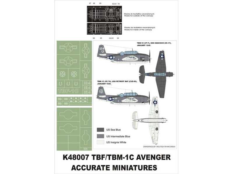 TBM-1C Avenger Acc.M. - zdjęcie 1 TBM-1C Avenger Acc.M. - zdjęcie 1