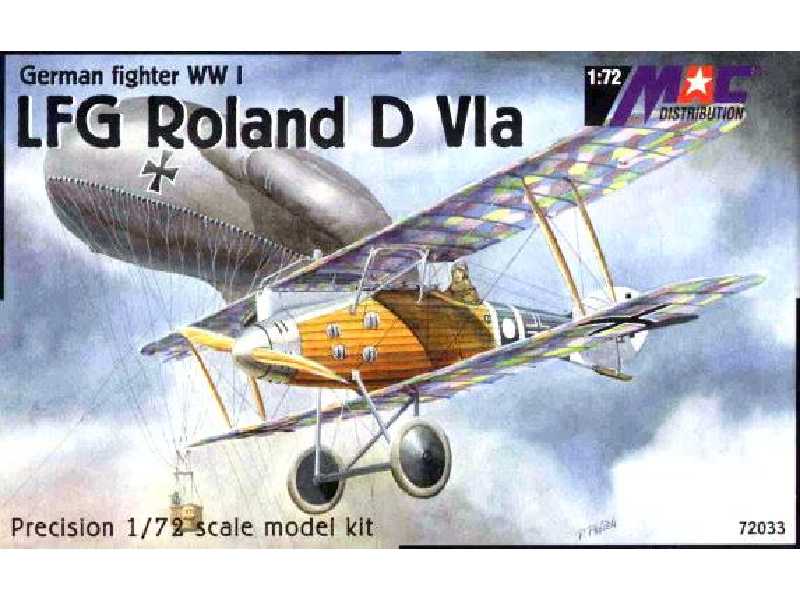 Niemiecki myśliwiec LFG Roland D VIa, I Wojna Światowa - zdjęcie 1 Niemiecki myśliwiec LFG Roland D VIa, I Wojna Światowa - zdjęcie 1