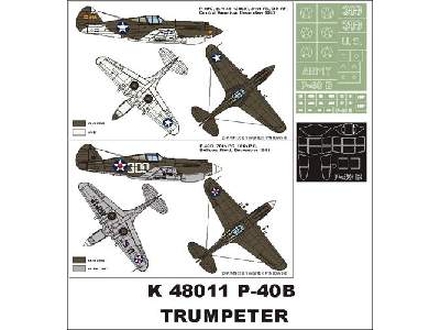 P-40B (USAAF) Trumpeter - zdjęcie 1