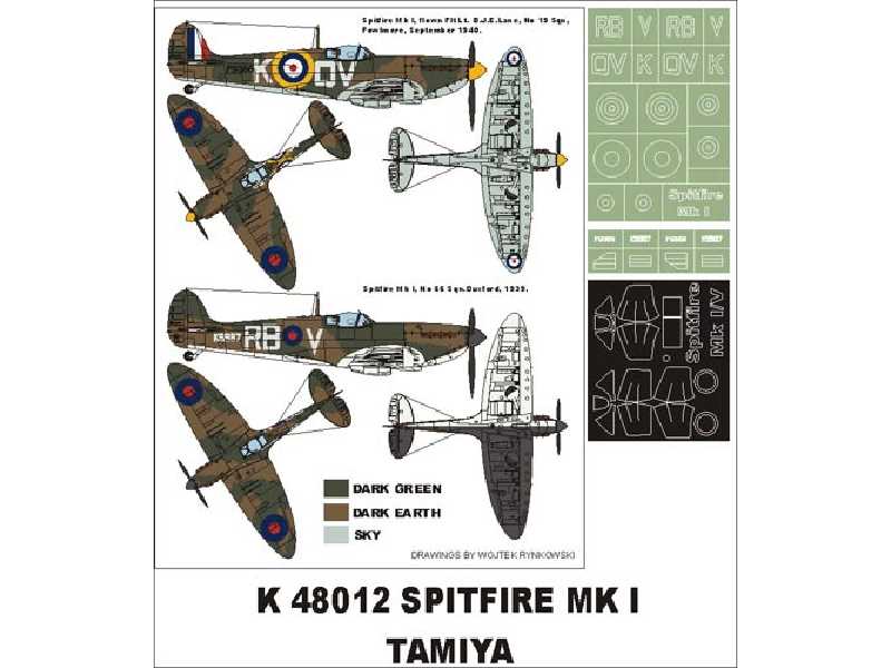 Spitfire Mk I Tamiya - zdjęcie 1 Spitfire Mk I Tamiya - zdjęcie 1
