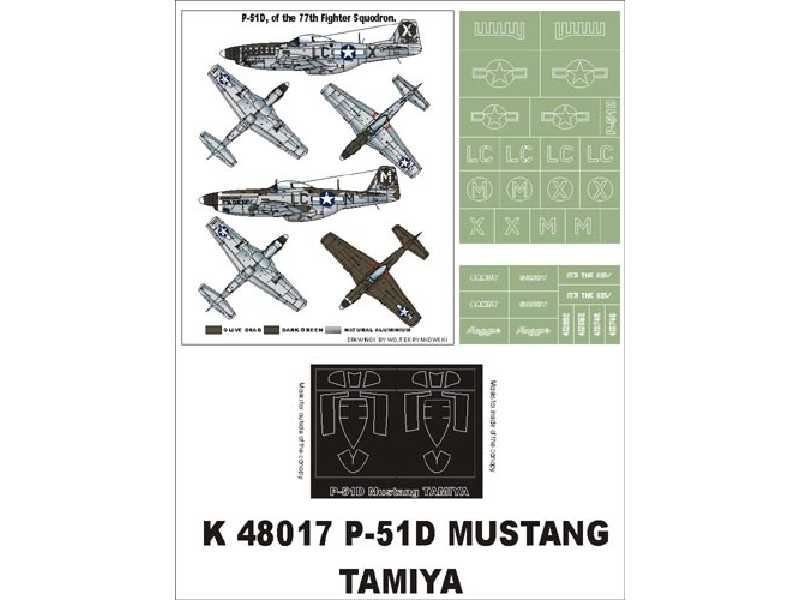 P-51D Mustang Tamiya - zdjęcie 1 P-51D Mustang Tamiya - zdjęcie 1