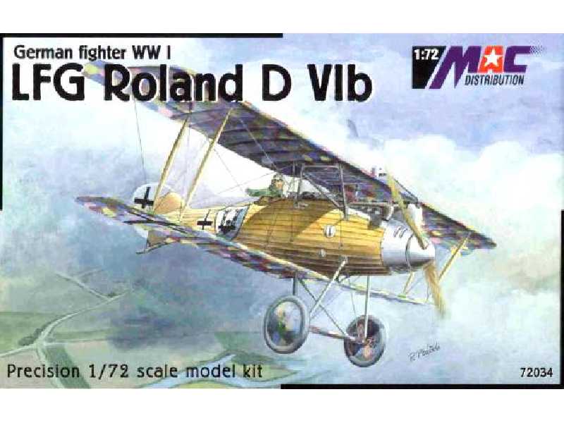 Niemiecki myśliwiec LFG Roland D VIb, I Wojna Światowa - zdjęcie 1