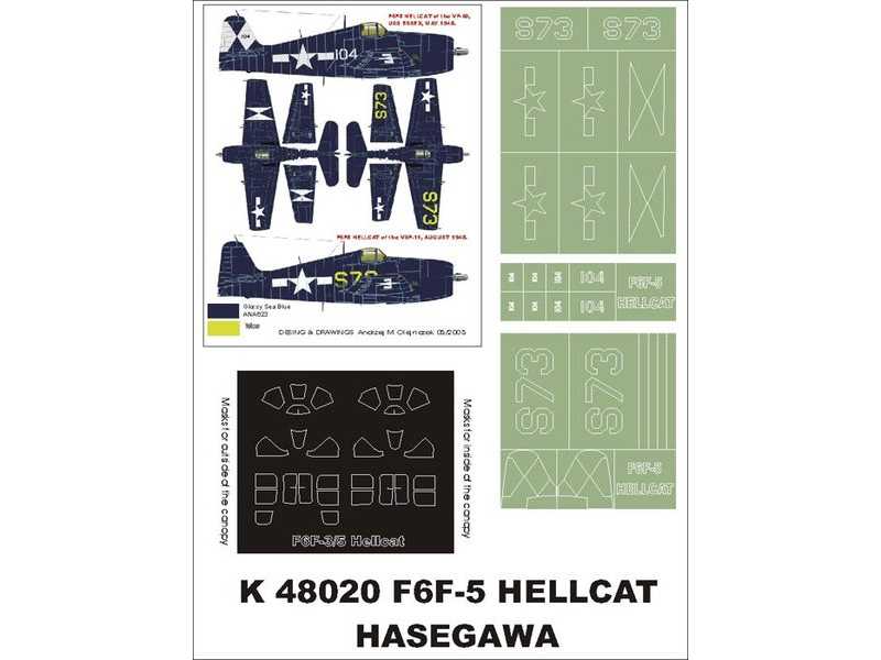 F6F5 Hellcat Hasegawa - zdjęcie 1