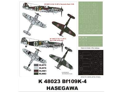 Me – 109 K-4 Hasegawa - zdjęcie 1