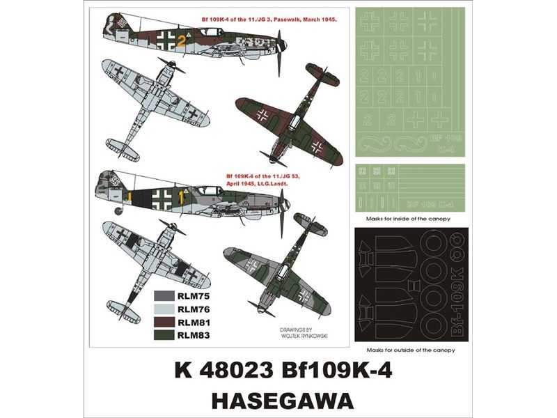 Me – 109 K-4 Hasegawa - zdjęcie 1