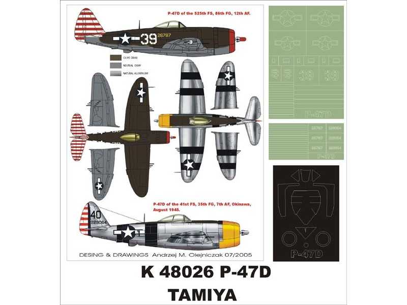 P-47D Bubbletop Tamiya - zdjęcie 1 P-47D Bubbletop Tamiya - zdjęcie 1