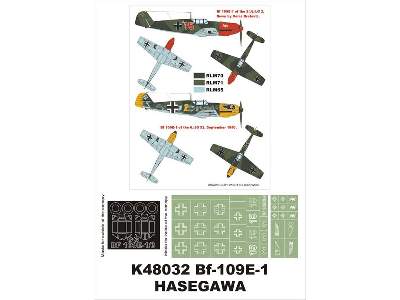 Bf 109E-1 Hasegawa - zdjęcie 1