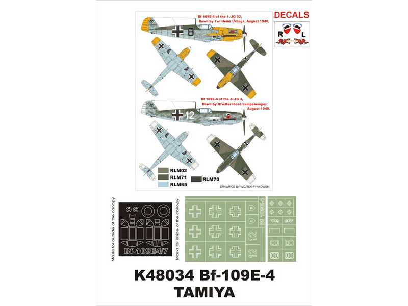 Bf 109E-4 Tamiya - zdjęcie 1