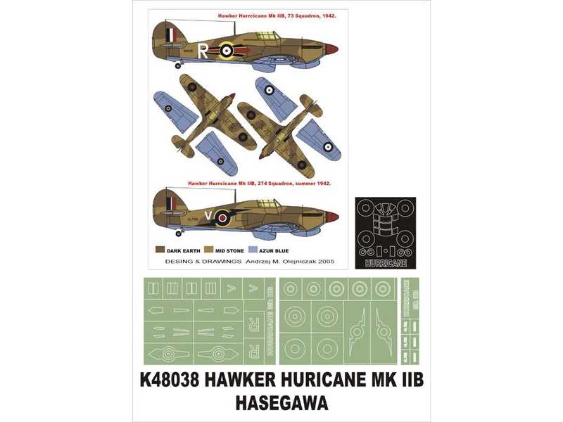 Hawker Hurricane IIB Hasegawa - zdjęcie 1 Hawker Hurricane IIB Hasegawa - zdjęcie 1