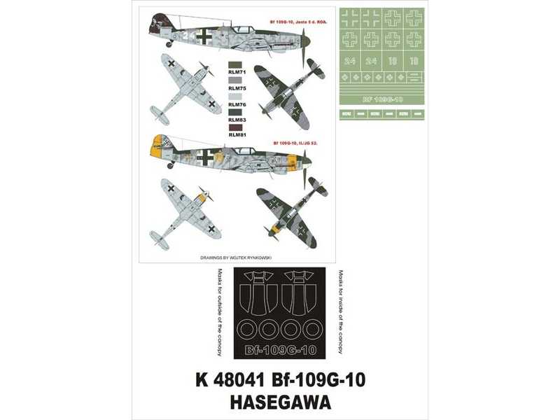 Bf 109G-10 Hasegawa - zdjęcie 1 Bf 109G-10 Hasegawa - zdjęcie 1
