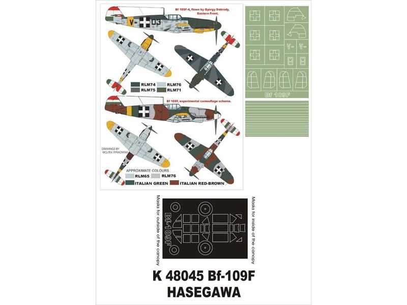 Bf 109F Hasegawa - zdjęcie 1