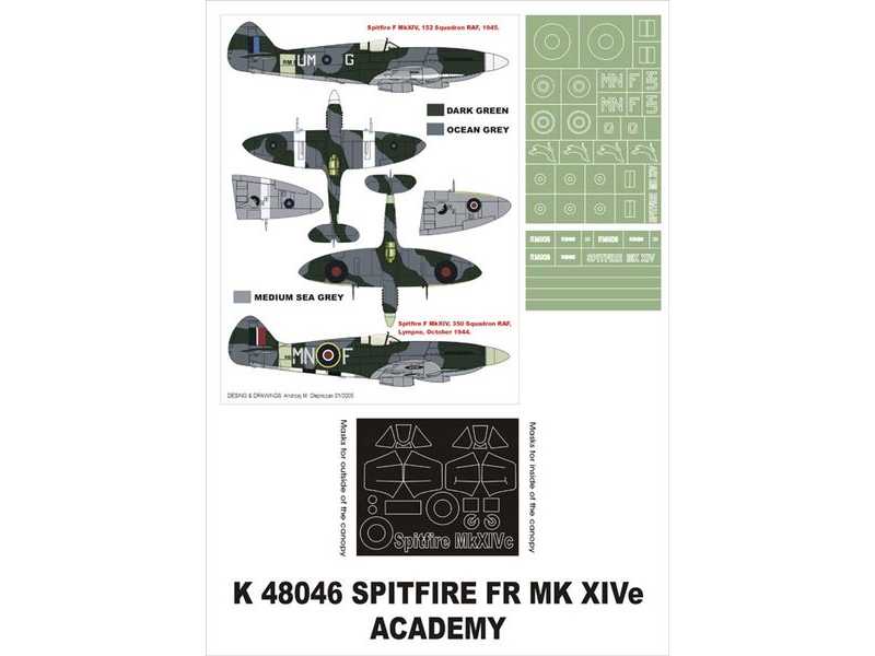 Spitfire F MkXIVe Academy - zdjęcie 1 Spitfire F MkXIVe Academy - zdjęcie 1