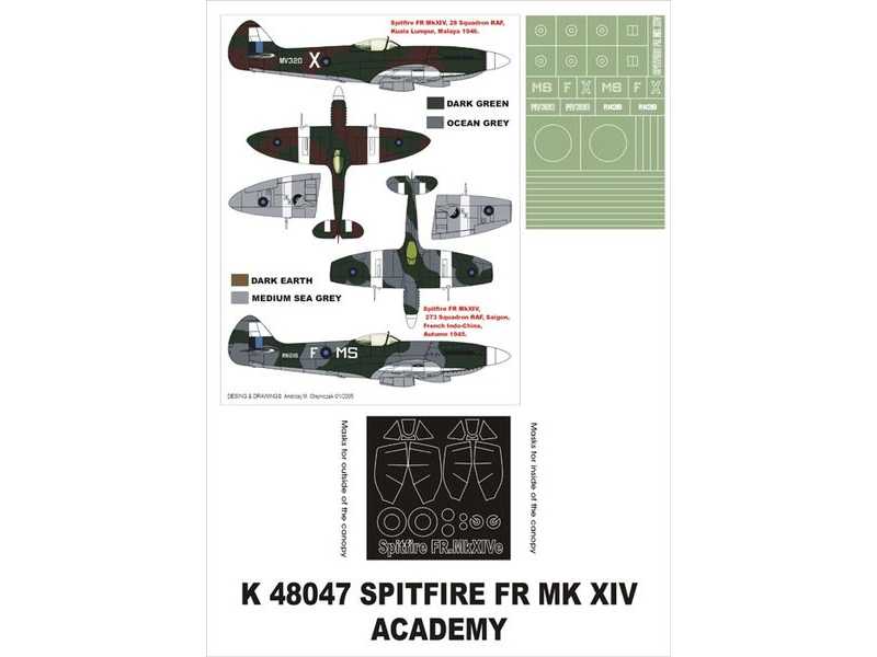 Spitfire FR MkXIV Academy - zdjęcie 1 Spitfire FR MkXIV Academy - zdjęcie 1