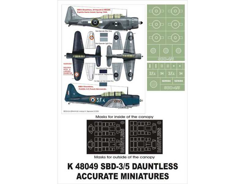 SBD-4/5 Dauntless Acc.M. - zdjęcie 1 SBD-4/5 Dauntless Acc.M. - zdjęcie 1