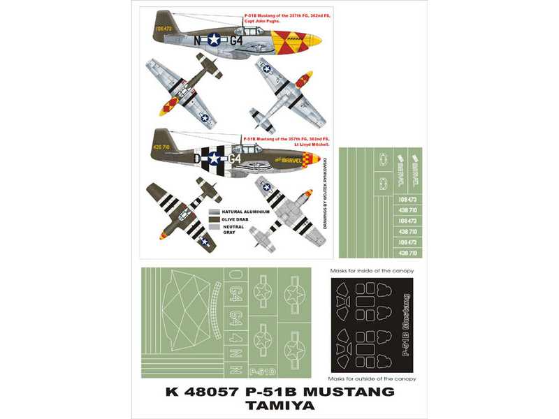 P-51B Mustang Tamiya - zdjęcie 1 P-51B Mustang Tamiya - zdjęcie 1