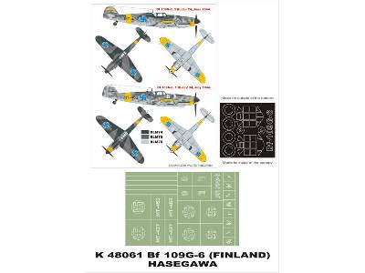 Bf-109G6 (FINLAND) Hasegawa - zdjęcie 1