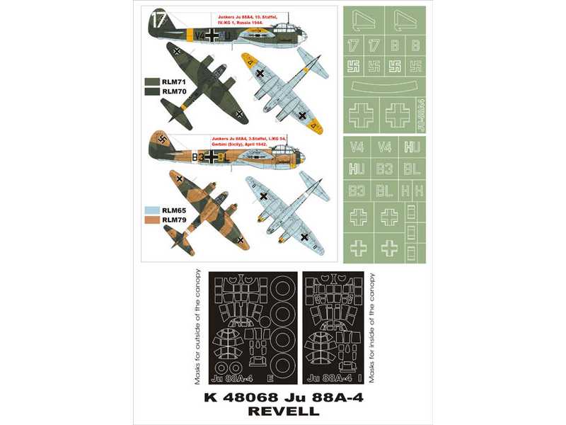 Ju 88A4 Revell - zdjęcie 1 Ju 88A4 Revell - zdjęcie 1