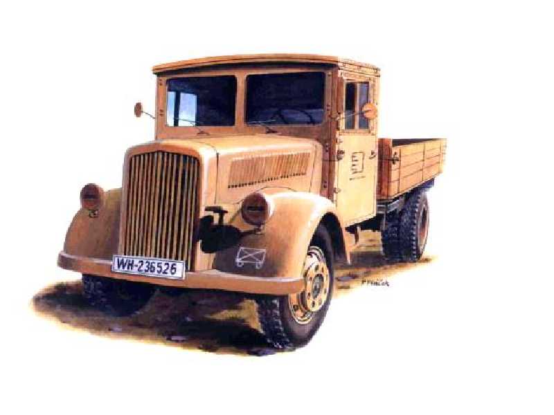 Niemiecka ciężarówka (1944) - zdjęcie 1 Niemiecka ciężarówka (1944) - zdjęcie 1