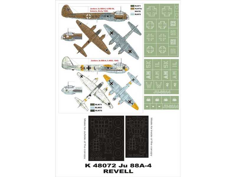 Ju 88A-4 Revell - zdjęcie 1 Ju 88A-4 Revell - zdjęcie 1