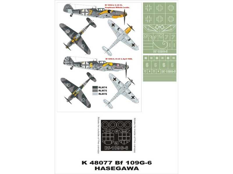 Bf 109G-6 Hasegawa - zdjęcie 1