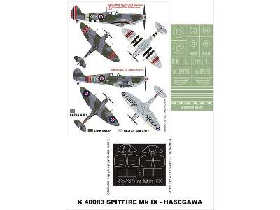 Spitfire MkIX Hasegawa - zdjęcie 1