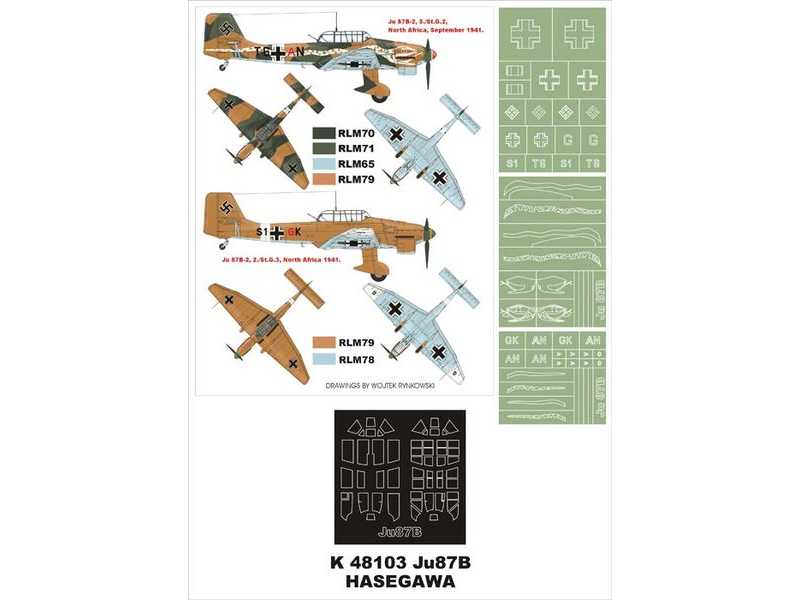 Ju 87B-2(Snake) Hasegawa - zdjęcie 1 Ju 87B-2(Snake) Hasegawa - zdjęcie 1