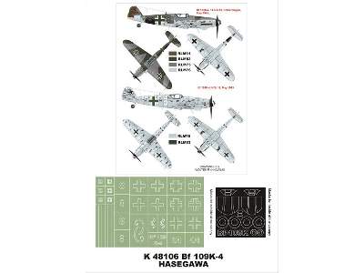 Bf 109K-4 Hasegawa - zdjęcie 1