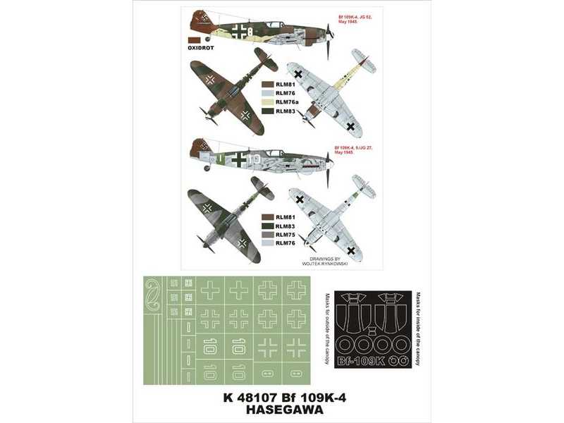 Bf 109K-4 Hasegawa - zdjęcie 1 Bf 109K-4 Hasegawa - zdjęcie 1