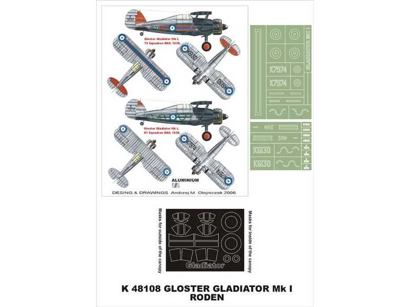 Gladiator MkI Roden - zdjęcie 1 Gladiator MkI Roden - zdjęcie 1